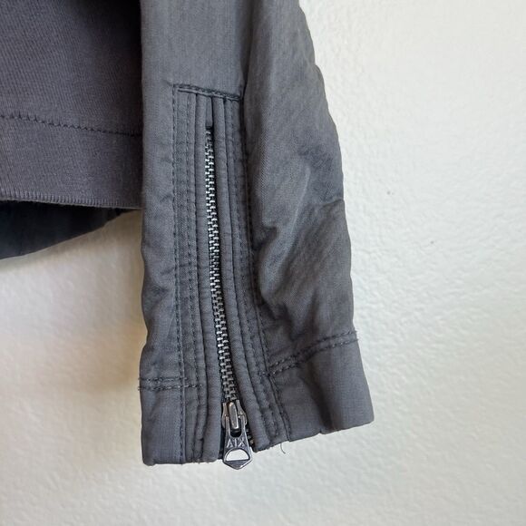 A/X Armani Exchange Gray Moto Jacket Size S - Picture 3 of 12